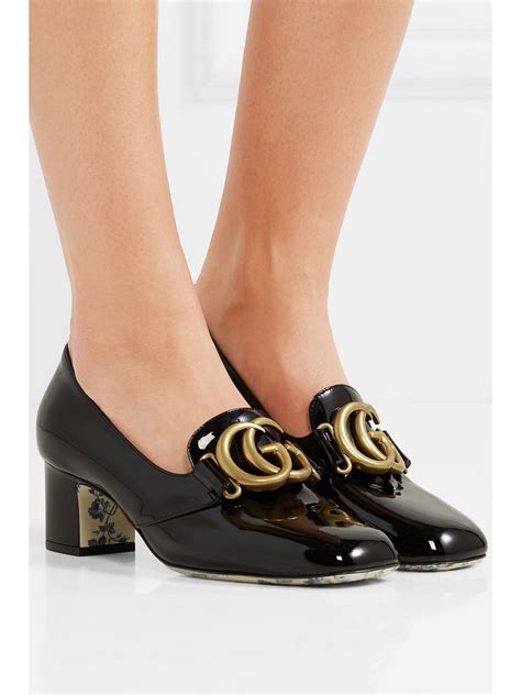 gucci mirror shoes|net a porter Gucci shoes.